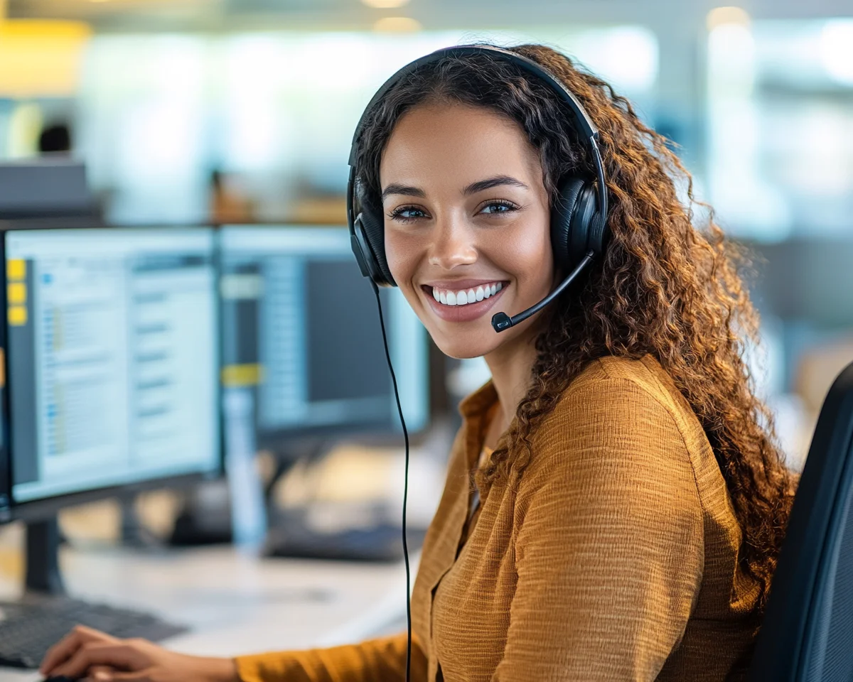 Customer support team ready to help you